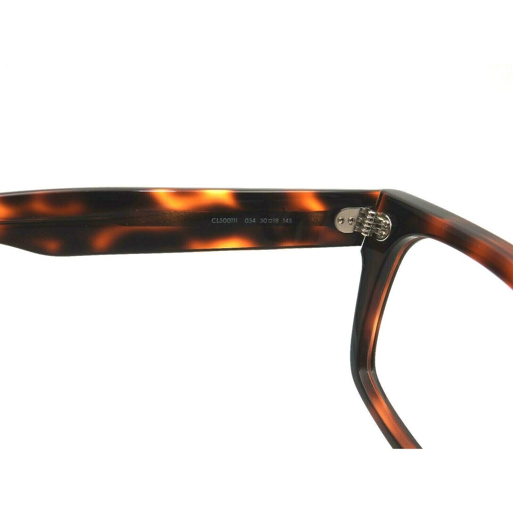 CELINE Women's Eyeglasses with Demo Lenses, CL50011I, Tortoise Brown  NEW - Picture 5 of 6